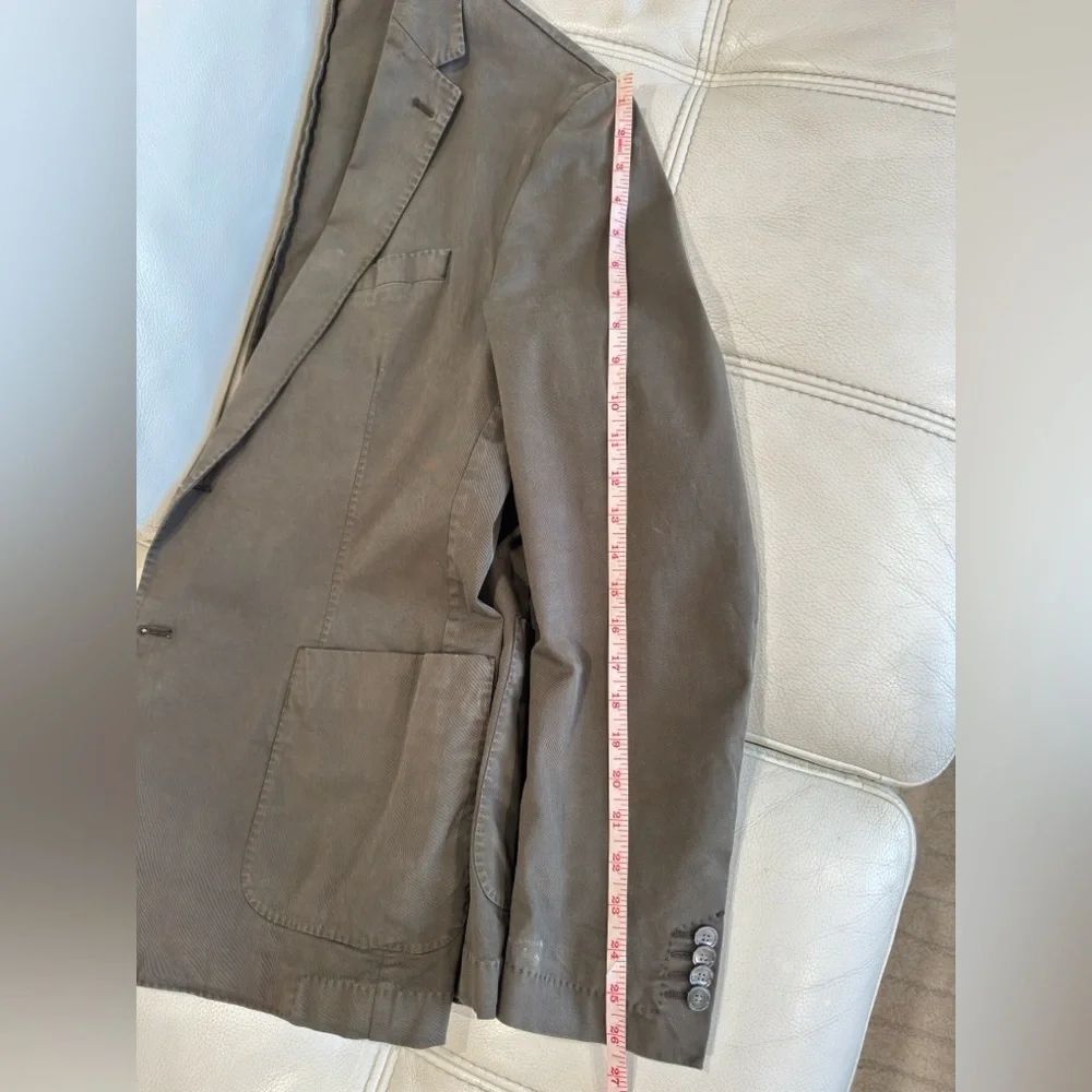 Hugo Boss Mens Khaki Classic Blazer In Large